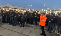 MESS'in yüzde 10'luk sefalet zammı teklifine Eskişehir Otosan'da eylem