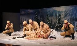 “Soğuk Cennet Sarıkamış” tiyatrosu Eskişehir'de sahnelendi