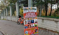 Eskişehir'de direğe izinsiz afiş