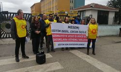 Eskişehir'de eğitimcilerden MESEM tepkisi