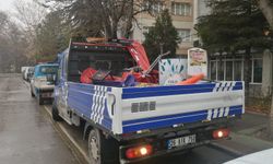 Eskişehir'de kaldırım işgaline karşı denetim!