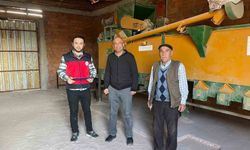 Aslanapa'da selektör ve yem ezme makineleri denetlendi