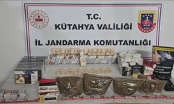 Kütahya jandarmasından kaçakçılığa büyük darbe