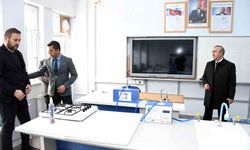 Yükümlülerin temizlediği lisenin fiziki imkânları değerlendirildi