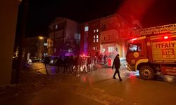 Eskişehir'de olaylı gece: Evi ateşe verdi