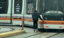 Eskişehir'de yürekleri ağızlara getiren görüntü: Canını hiçe saydı