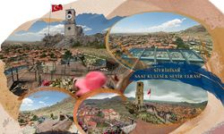 Sivrihisar Saat Kulesi ve Seyir Terası ziyaretçilerin ilgi odağı