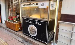 Eskişehir'de kaymaklı pilava yoğun ilgi!