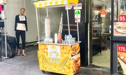 Eskişehir çarşısında kışın favorisi bardakta mısır oldu