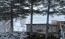 Eskişehir'de kar yağışı etkili oluyor: Kozkayı beyaza büründü