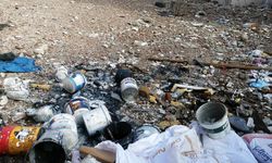 Eskişehir'de yıkılan binalar gitti, çöp dağları kaldı