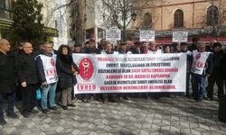 Eskişehir'de emekli veteriner hekimler sokağa döküldü