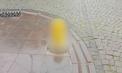 Eskişehir’de yaya yolunun ortasında korkutan manzara!