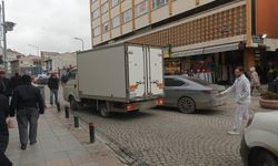 Eskişehir Hamamyolu’nda yayalar ve sürücüler zor anlar yaşadı!