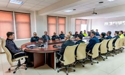 Bilecik Emniyeti'nde haftalık değerlendirme toplantısı