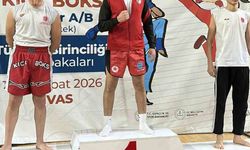 Liseli kick boks sporcusu Türkiye şampiyonu oldu