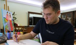 Eskişehir'de otizmli gencin yeteneği hayran bırakıyor