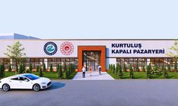 Eskişehir'in modern kapalı pazar yerinde kış mesaisi!