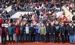 Eskişehirspor maçında duygu yüklü anlar