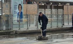 Eskişehir’de tramvay hattı göle döndü!