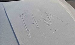 Eskişehir'deki soğuklar arabaları etkiledi