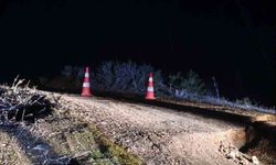 Yağış Bilecik’te ulaşımı aksattı: Köy yolu kapandı