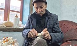 Yarım asırlık lületaşı ustası emekli oldu ama mesleğinden kopamadı