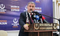 BBP lideri Destici Eskişehir'de iftarda partililer ile bir araya geldi
