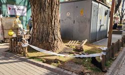 Hamamyolu’nda kırılan çit için güvenlik önlemi alındı