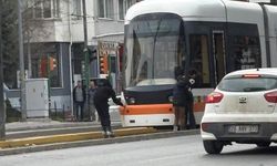 Eskişehir'de çocukların yürekleri ağızlara getiren görüntüsü