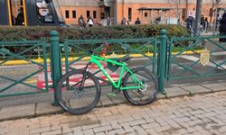 Eskişehir’de terk edilmiş bisiklet merak uyandırdı
