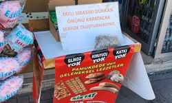 Eskişehir'de esnaftan ilginç uyarı: “Tatlı sırası dükkân önünü kapatmasın”