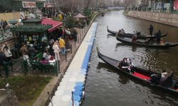 Eskişehir'de soğuk havaya rağmen hafta sonu turist akını