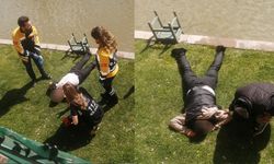 Eskişehir'de uyuşturucu kullanan 2 kişi ekipleri harekete geçirdi