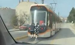 Eskişehir'de çocukların eğlencesi korkuttu!