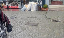 Eskişehir'de çuvallar yola bırakıldı