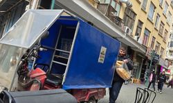 Eskişehir'in dar sokaklarına pratik çözüm: Üç tekerle sevkiyat