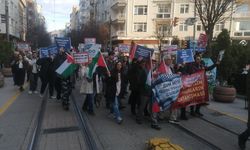 Eskişehir sokaklarında İsrail protestosu: Hükümete çağrıda bulundular