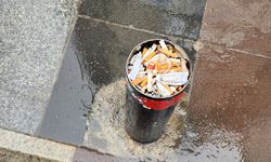 Eskişehir'det trafik düzeni için kullanılan dubalar küllüğe döndü