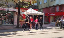 CHP Tepebaşı'ndan üye kayıt standı