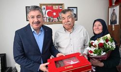 Vali Yılmaz’dan şehit ailesine bayram ziyareti