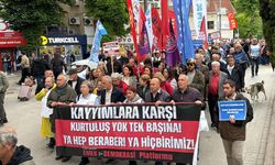 Eskişehir'de Özgür Özel'e destek yürüyüşü