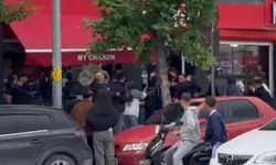 Eskişehir’de yumruk yumruğa kavga kameraya böyle yansıdı