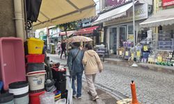 Eskişehir'de sıcak hava yerini sağanağa bıraktı