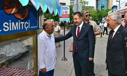 Vali Yılmaz’dan Banka Caddesi esnafına ziyaret
