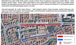 Eskişehir’de 28 Haziran’da Atatürk Bulvarı trafiğe kapatılacak!
