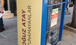 Kitap görünümlü geri dönüşüm kutusu dikkat çekiyor