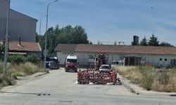Eskişehir'de Ertuğrulgazi Mahallesi’nde çalışma sürüyor