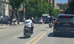 Eskişehir’de trafikte çocukların tehlikeli yolculuğu