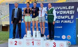 Eskişehirli atletlerden Türkiye Şampiyonası'nda çifte madalya